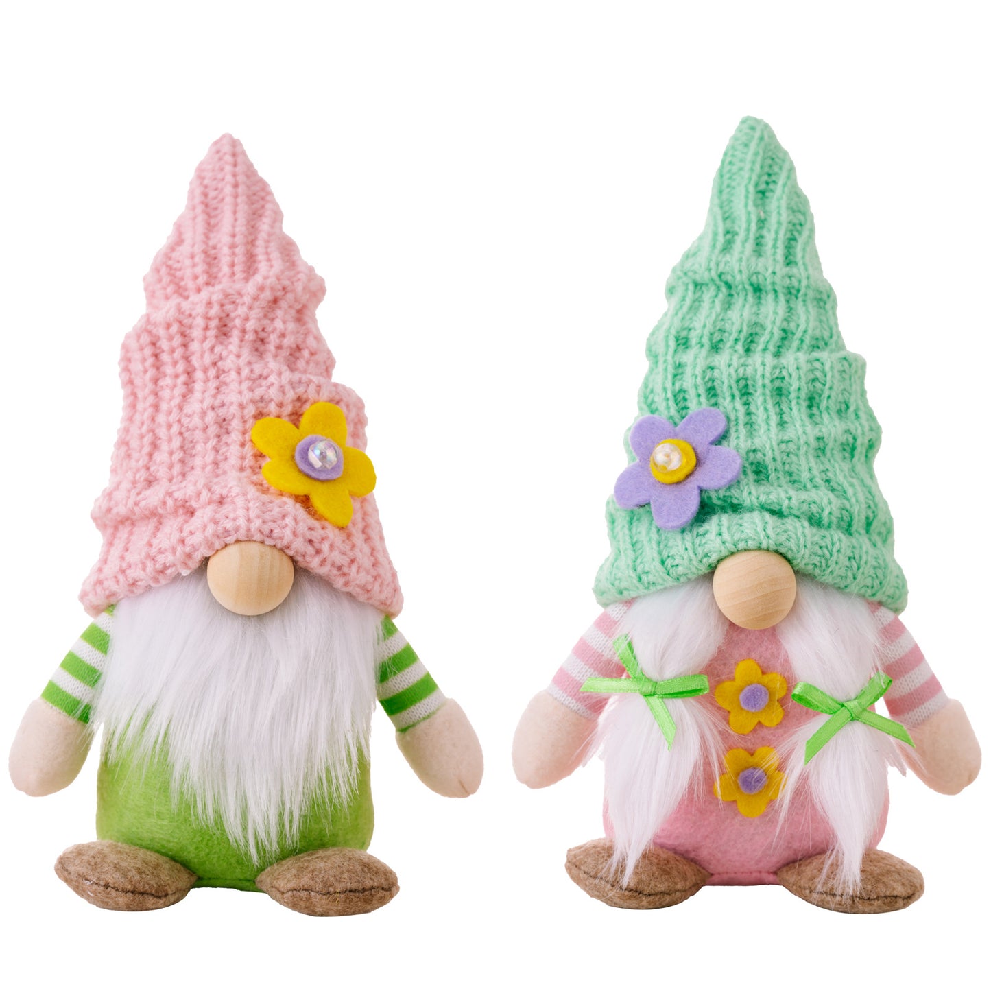 New spring faceless doll knitted hat Rudolph doll summer goblin dwarf home ornament