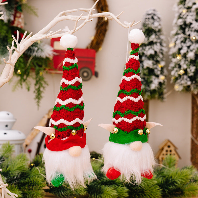 New Christmas decorations, Christmas elves with lights, dolls, ornaments, goblins, dwarfs, faceless dolls, pendants.